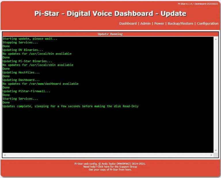 Pi Star Settings For Hotspots Freedmr